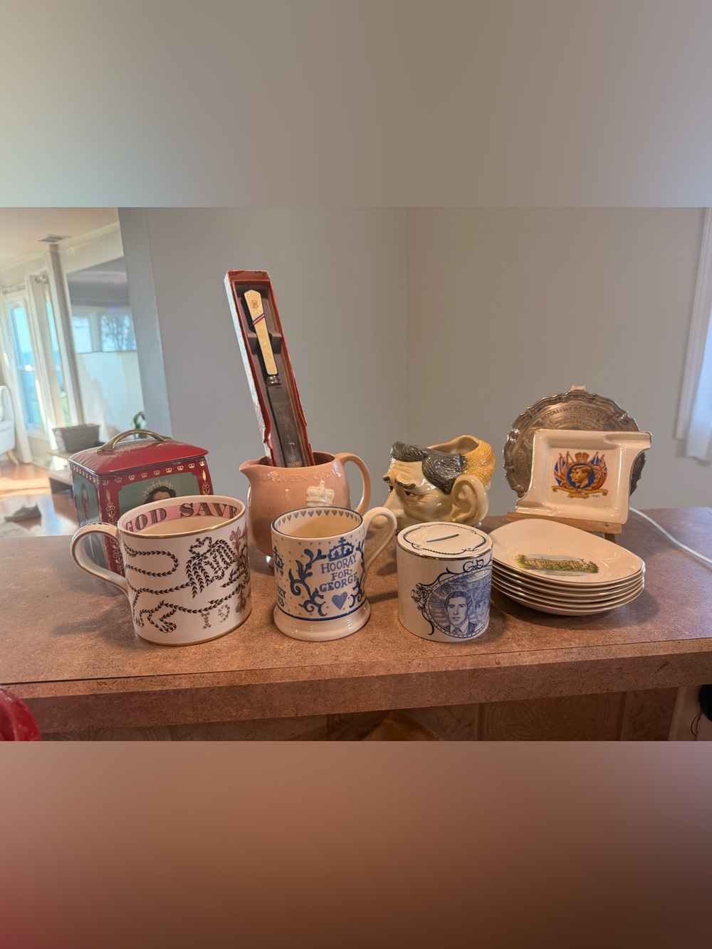 Royal family collection-16 pieces including Wedgwood, Sheffield Silver and more!